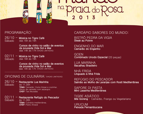 Festival Gastronômico Sabores do Mundo
