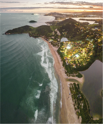 Réveillon é na Praia do Rosa